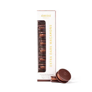 Dark Chocolate Macaron [8 Pieces]
