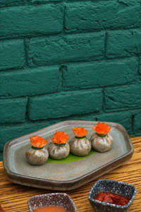 Spinach & Tofu Pepper Dimsum