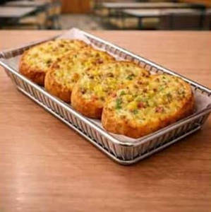 Veggie Garlic Bread(4 Pieces)