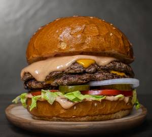 Double Patty Chicken Burger