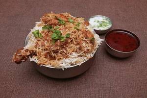 Gongura Boneless Chicken Biryani