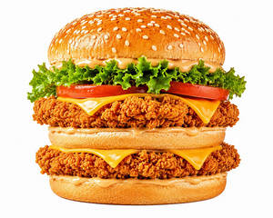 Crispy Chicken Double Burger