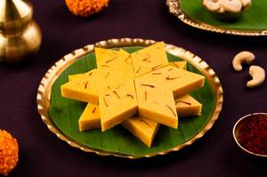 Kesar Kaju Barfi