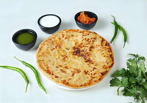 Aloo Hari Mirch Parantha