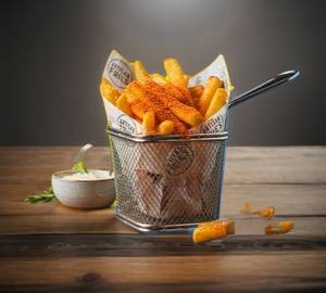 Fiery peri peri fries