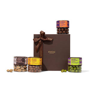 Classic Box of 4 Chocolate Dragees Jar [100 g]