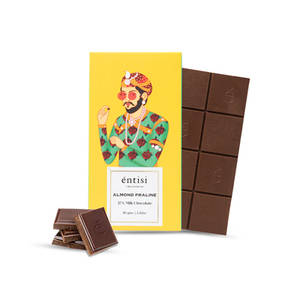 Almond Praline Milk Chocolate [80 g]