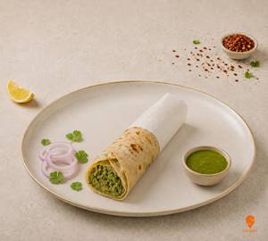 Veg Seekh Kebab Roll