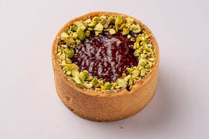 Raspberry Pistachio Tart