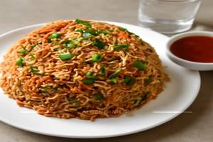 Veg. Triple Fried Rice