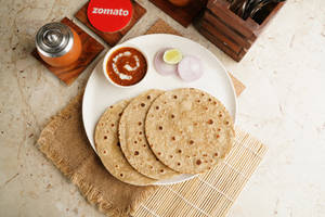 Dal Makhani (half) + 3 Butter Tawa Roti