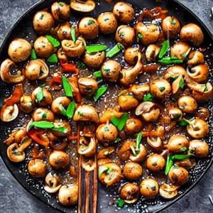 Sauteed mushrooms