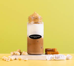 Hazelnut Toffee Dalgona Milkshake