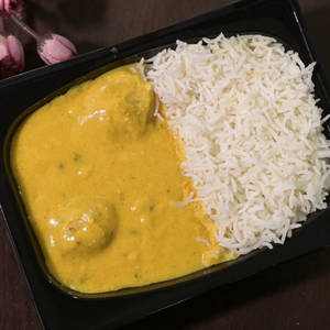 Curry Pakora+rice