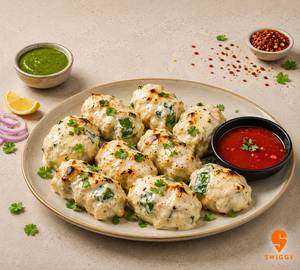 Paneer Cheese Afghani Momos [6 Pieces]