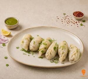 Paneer Cheese Steam Momos [6 Pieces]