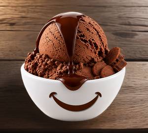 Chocolate ice cream [3 scoop]