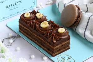 Danish Hazelnut Chocolate Medovik With Macaron