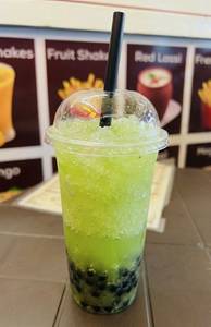 Kiwi Boba Mocktail