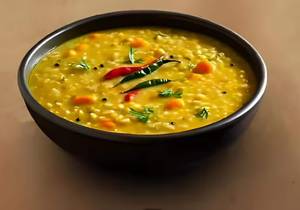 Daliya khichdi half