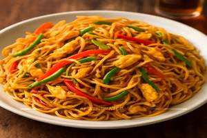 Egg Singapore Noodles