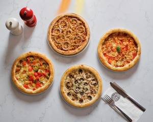 Combo Of 4 Veg Pizzas