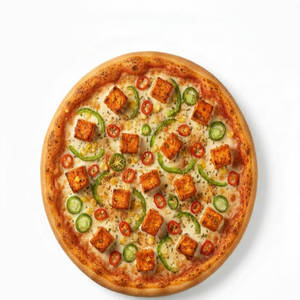 Punjabi Paneer Tikka Pizza