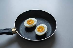 Fried boiled egg [2 eggs]