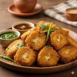 Paneer pakoda [half] [6 pieces]