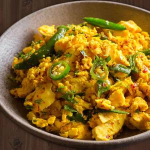 Double Egg Bhurji