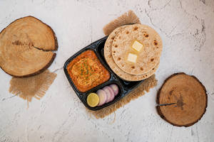 Sev Tamata (half) + 3 Butter Tawa Roti