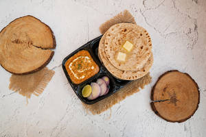 Malai Pyaz (half) + 3 Butter Tawa Roti