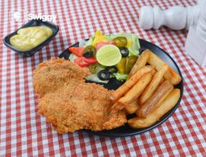 Chicken Schnitzel Plate
