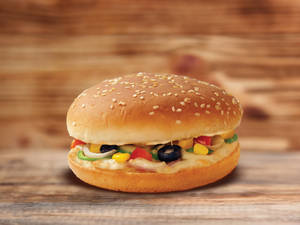 Veggie Pizza Burger