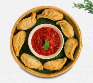Chicken peri peri momos