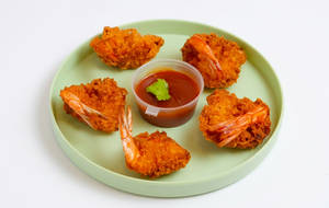 Crunchy Fried Prawns