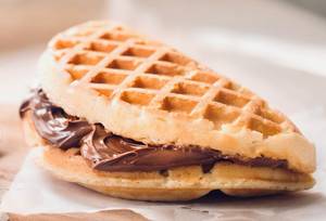 Belgian Chocolate Milk Waffle
