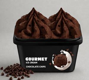 Chocolate Chips Gourmet Ice Cream Tub-[700ML]