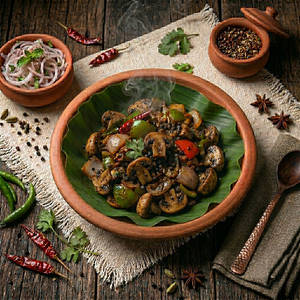 Mushroom Pepper Dry