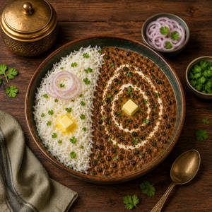 Classic Dal Makhani Rice Bowl