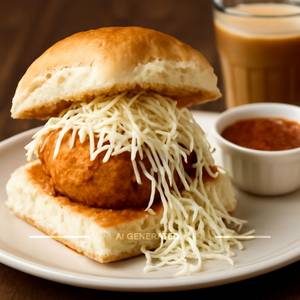 Cheese Vada Pav