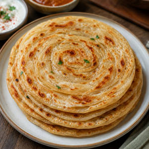 Whole Wheat Laccha Paratha