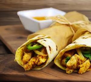 Chicken cheese frankie