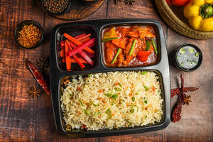 Panfried Fish + Burnt Garlic Rice