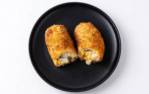 Mushroom Cheese Rolls