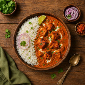 Chicken Tikka Masala Rice Bowl