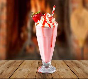Strawberry icecream shake