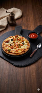 Mushroom Corn Delight Pizza