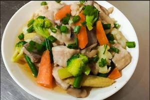 Steamed Sole Fish with Chilli and Ginger