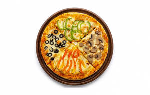 4 In 1 Combo Veg Pizza